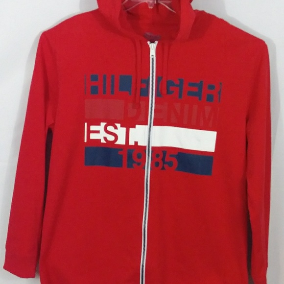 NWT Tommy Hilfiger Hoodie Men's Size L-XL - Picture 5 of 8